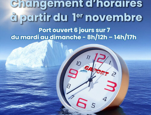 Passage aux horaires d’hiver